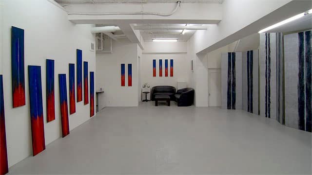 個展会場風景　Space Gray @ ギャラリーコヅカ、名古屋