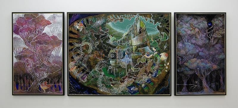 野上まちこ 個展 2010