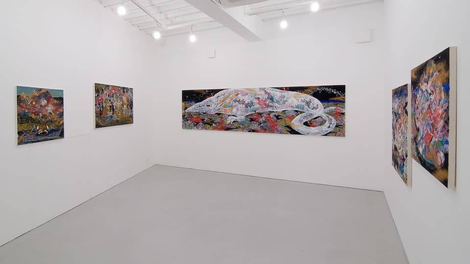 野上まちこ 個展 2014