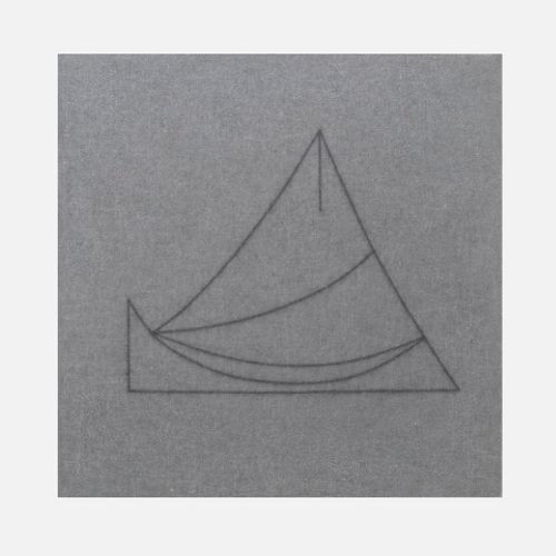 割れたガラス - 山を模す II